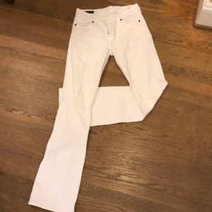 Citizens of Humanity White Bootcut Jeans Size 27